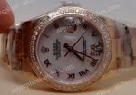 Rose Gold Rolex Datejust Diamond Bezel White Dial Ladies Size_th.jpg